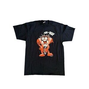 Vintage Cartoon Bug-a-Boo! Tshirt Sz XL Glow In The Dark Single Stitch